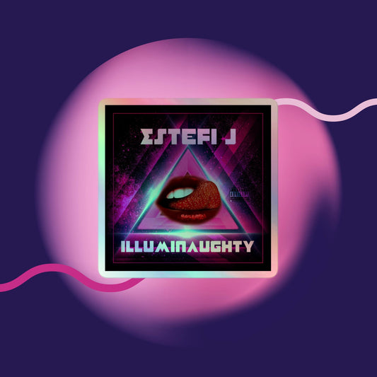 ILLuminaughty Holographic sticker